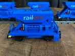 Lego MOC Railpro wagon 4 stuks, Ophalen of Verzenden, Zo goed als nieuw, Complete set, Lego