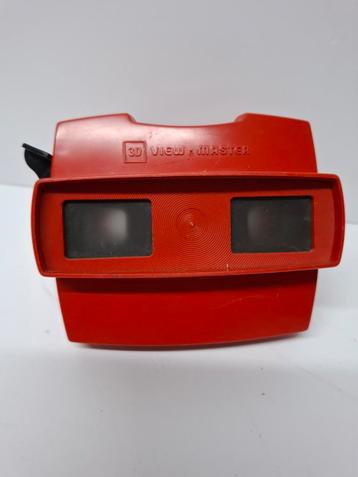 Vintage Rode View-Master 3D Kijker beschikbaar voor biedingen