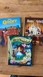 Gouden boekjes Goofy Alice Hans en Grietje Efteling Disney, Boeken, Sprookjes en Fabels, Ophalen of Verzenden, Zo goed als nieuw