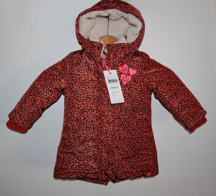 Z8 Tammy winterjas maat 80 NIEUW met kaartje, Kinderen en Baby's, Babykleding | Maat 80, Nieuw, Meisje, Jasje, Ophalen of Verzenden
