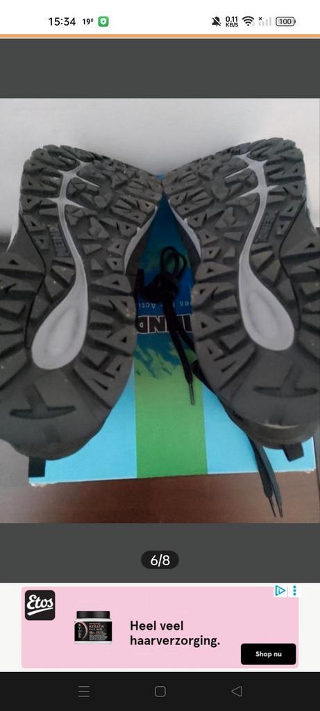 Meindl Korfu Walker Lady Mid - Maat 41 nieuw, Kleding | Dames, Schoenen, Nieuw, Wandelschoenen, Zwart, Ophalen