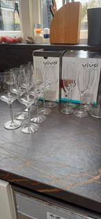 Vivo glazen, Verzamelen, Glas en Borrelglaasjes, Waterglas, Zo goed als nieuw, Ophalen