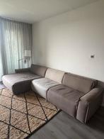Beige hoekbank, Huis en Inrichting, Banken | Bankstellen, Ophalen, Vierpersoons of meer, Stof