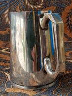 Zware antieke Engelse Embassy silverplate Pint beker 12,3 cm, Antiek en Kunst, Ophalen of Verzenden