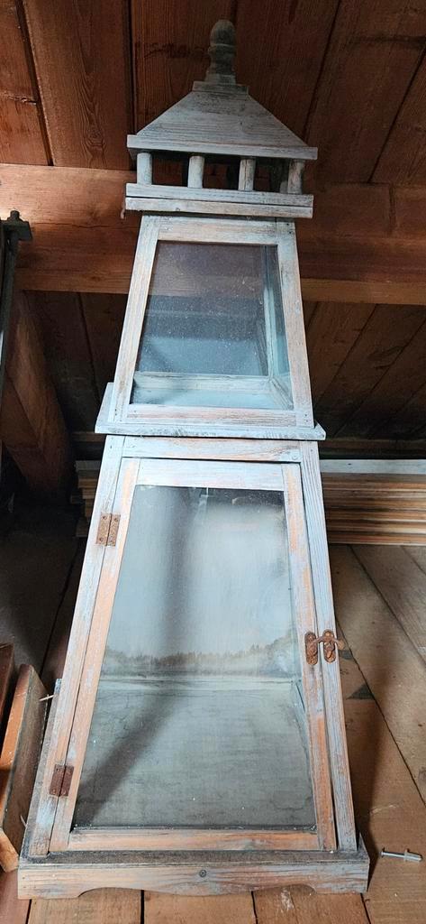 Groot Windlicht/Lantaarn, Antiek en Kunst, Antiek | Woonaccessoires, Ophalen