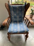 sinterklaas stoel mooie houten fauteuil, Huis en Inrichting, Ophalen, Gebruikt, 75 tot 100 cm, 50 tot 75 cm