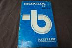 Honda PM50 Canguro 1973 parts list bromfiets onderdelenlijst, Ophalen of Verzenden, Gebruikt