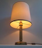 Vintage lamp met pilaren staander 1960s Hollywood Regency, Ophalen of Verzenden, Gebruikt, Metaal, Minder dan 50 cm