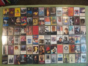 Grote verzameling van 135 originele cassettes beschikbaar voor biedingen