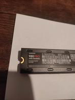Samsung 980 Pro 1TB SSD met Heatsink, Computers en Software, Harde schijven, Intern, SSD, Ophalen of Verzenden, Zo goed als nieuw
