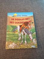 Geronimo Stilton - De indiaan met gouden hart, Ophalen of Verzenden, Gelezen, Fictie algemeen