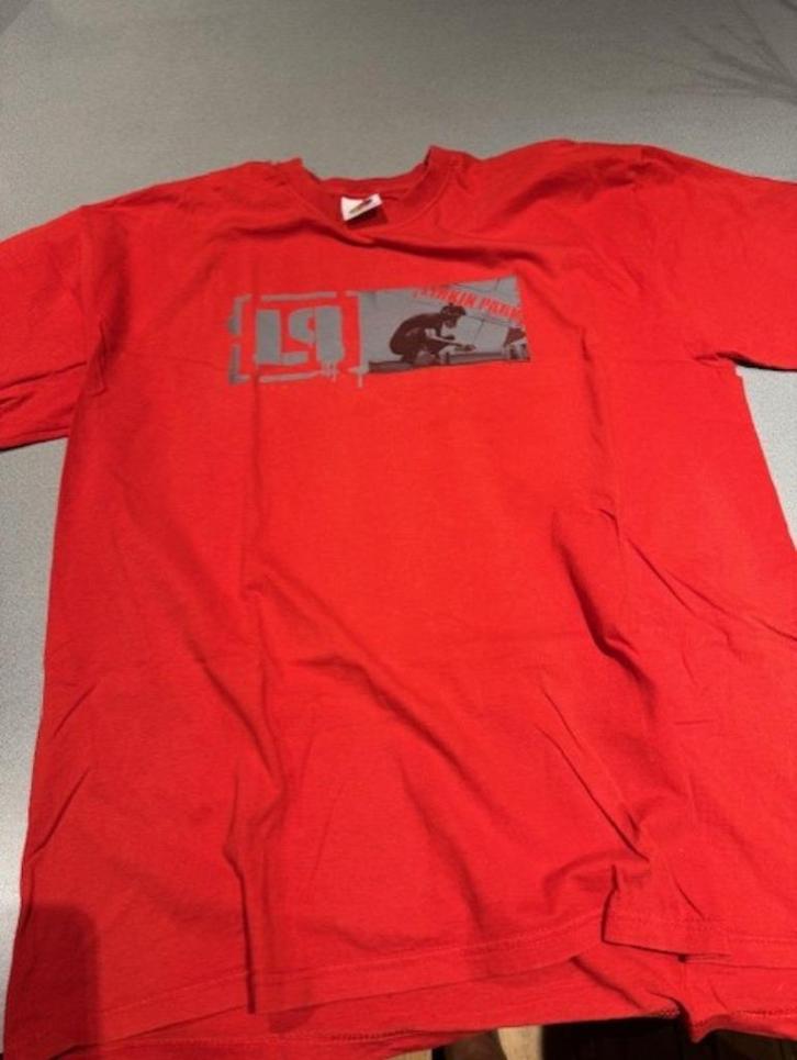LINKIN PARK BANDSHIRT XL, Kleding | Heren, T-shirts, Gedragen, Maat 56/58 (XL), Rood, Ophalen of Verzenden