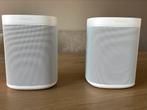 Set Sonos One Gen 2 (W) inclusief 3 maanden garantie, Audio, Tv en Foto, Luidsprekers, Ophalen of Verzenden, Zo goed als nieuw