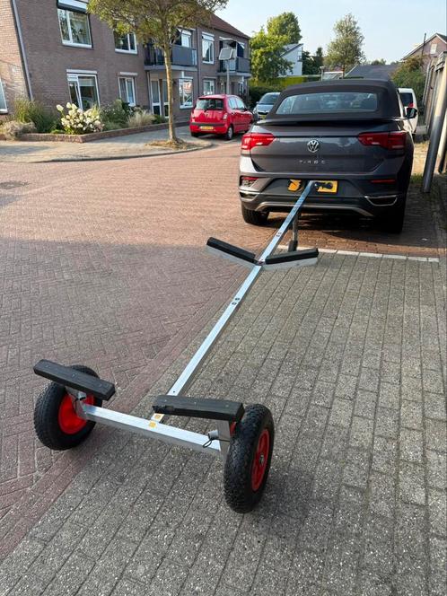 Boottrailer strandkar strandtrailer rubberboot handtrailer, Watersport en Boten, Accessoires en Onderhoud, Zo goed als nieuw, Overige typen