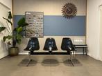 Vitra | Eames | Tandem Seat Fiberglass, Vitra, Gebruikt, Drie, Zwart