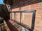 Stalen deur 259 x 92 linksdraaiend, Doe-het-zelf en Verbouw, Deuren en Horren, Ophalen, Gebruikt, 80 tot 100 cm, 215 cm of meer