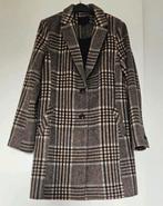 Geruite jas - Maat S, Kleding | Dames, Jassen | Winter, Bruin, Ophalen of Verzenden, Zo goed als nieuw, Maat 36 (S)