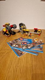 Lego city 60188 mijnbouwexpertlocatie, Ophalen of Verzenden, Zo goed als nieuw, Complete set, Lego