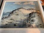 Olieverf schilderij Frans Maas, Antiek en Kunst, Ophalen of Verzenden