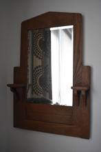 Art deco spiegel - halspiegel, Antiek en Kunst, Antiek | Spiegels, Ophalen, Rechthoekig, Minder dan 50 cm, Minder dan 100 cm