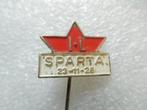speldje Sparta 23-11-28, Verzamelen, Speldjes, Pins en Buttons, Ophalen of Verzenden, Gebruikt, Overige onderwerpen