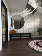 Ronde spiegel 130 cm, Ophalen, 100 tot 150 cm, Rond, 125 cm of meer