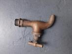 Koperen kraan antiek, Doe-het-zelf en Verbouw, Sanitair, Ophalen of Verzenden, Gebruikt, Koper, Kraan