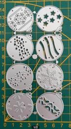 Snijmal kerstballen, Hobby en Vrije tijd, Kaarten | Zelf maken, Ophalen of Verzenden, Zo goed als nieuw, Pons of Mal