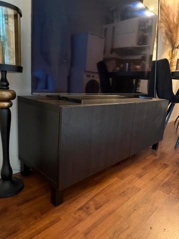 IKEA BESTA TV Meubel - Zwart - 120cm - afbeelding 3