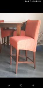 Hoge bar stoelen, Huis en Inrichting, Barkrukken, 60 tot 90 cm, Gebruikt, Hout, Ophalen