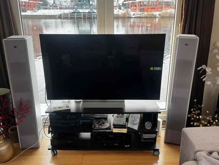 The Pied Piper Aura speakers, Audio, Tv en Foto, Luidsprekers, Gebruikt, Front, Rear of Stereo speakers, 120 watt of meer, Overige merken