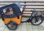 Bakfiets elektrisch 3 wieler Qivello, Overige merken, 4 kinderen of meer, Zo goed als nieuw, Elektrisch