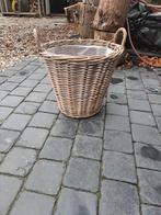 Rotan plantenmand met handvatten - Goede Staat!, Ophalen, Overige materialen, Gebruikt, 40 cm of meer