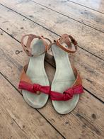 Vera Pelle Damesschoenen sandalen maat 39 met sleehakje, Overige kleuren, Zo goed als nieuw, Vera Pelle, Sandalen of Muiltjes