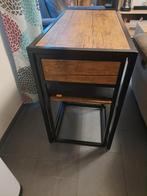 Compacte eettafel, Huis en Inrichting, Ophalen, Gebruikt, 50 tot 100 cm, Tot twee personen