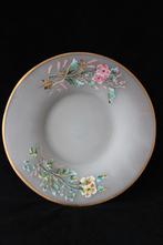 Antieke opaline glas emaille schaal Frankrijk 19e eeuw, Antiek en Kunst, Antiek | Glas en Kristal, Ophalen of Verzenden