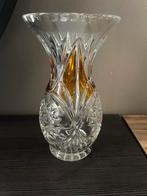 Boheems kristal glas vaas, Antiek en Kunst, Antiek | Glas en Kristal, Ophalen of Verzenden