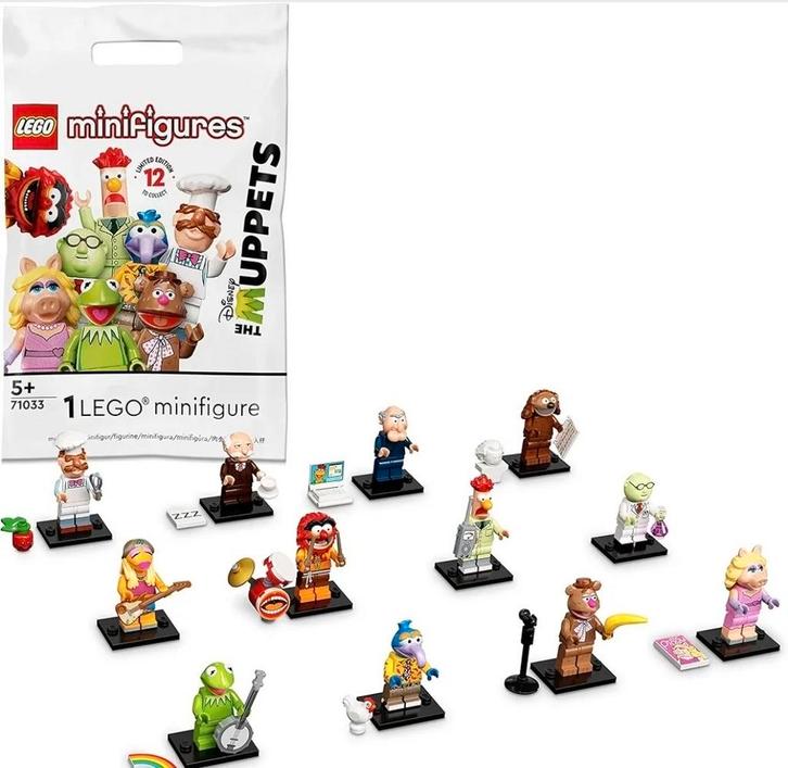LEGO CMF: Minifiguren The Muppets - Complete Set (12), Kinderen en Baby's, Speelgoed | Duplo en Lego, Nieuw, Lego, Complete set