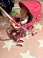 Minnie Mouse Kinderwagen + Pop - Alleen Ophalen, Kinderen en Baby's, Speelgoed | Poppen, Ophalen, Zo goed als nieuw, Babypop