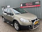 Fiat Sedici 1.6-16V Dynamic Airco..Lm.velgen.Trehaak.Tom.tom, Auto's, Fiat, Voorwielaandrijving, Gebruikt, Zwart, 4 cilinders