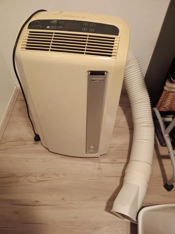 Mobiele Airco (Delonghi Pinguino) te koop, Witgoed en Apparatuur, Airco's, Gebruikt, Mobiele airco, 100 m³ of groter, 3 snelheden of meer