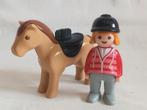 Playmobil 123 Paard met ruiter verzorgster set 6973, Ophalen of Verzenden, Zo goed als nieuw