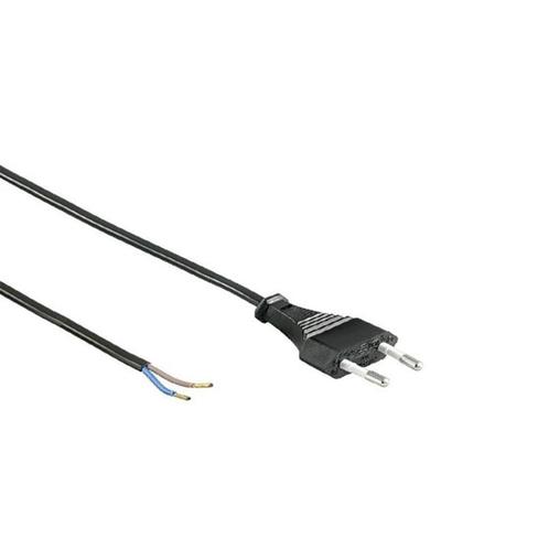 AANSLUITSNOER 3m EURO 2 X 0.75mm, Doe-het-zelf en Verbouw, Elektra en Kabels, Nieuw, Kabel of Snoer, Ophalen of Verzenden