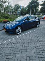 Tesla Model 3 Standard Range Plus 2019 Blauw, Auto's, Tesla, Automaat, 27 €/maand, 136 pk, Zwart