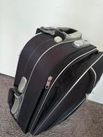 Flightbag/rolkoffer zwart 55x38x20/25, Ophalen of Verzenden, Zo goed als nieuw, Overige materialen