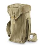 Belgische leger gasmaskertas canvas jaren 50, Verzamelen, Militaria | Algemeen, Ophalen of Verzenden, Landmacht, Nederland, Overige typen