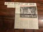 Voetbal krantenartikel Ajax FC Amsterdam feb.1975 Schrijvers, Verzamelen, Sportartikelen en Voetbal, Verzenden, Ajax