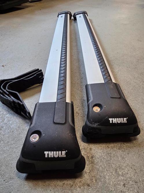 Thule Wingbar Edge EU 958 voor open dakrails, oa Volvo XC70, Auto diversen, Dakdragers, Zo goed als nieuw, Ophalen