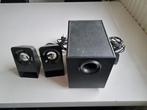 Logitech Speakerset met Subwoofer, Computers en Software, Pc speakers, Ophalen, Gebruikt