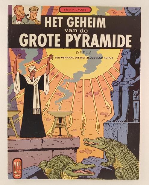 Jacobs, Edgar P. - Het geheim van de grote pyramide Deel 2, Boeken, Stripboeken, Gelezen, Eén stripboek, Verzenden